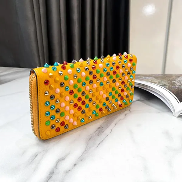 Ví Nữ Christian Louboutin Panatone Wallet Màu Vàng
