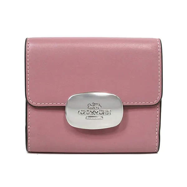 Ví Nữ Coach Eliza Small Wallet In True Pink CP254 Màu Hồng