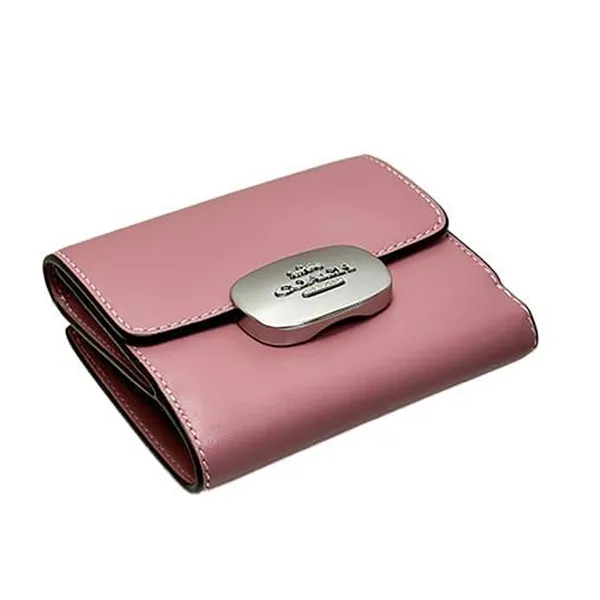 Ví Nữ Coach Eliza Small Wallet In True Pink CP254 Màu Hồng