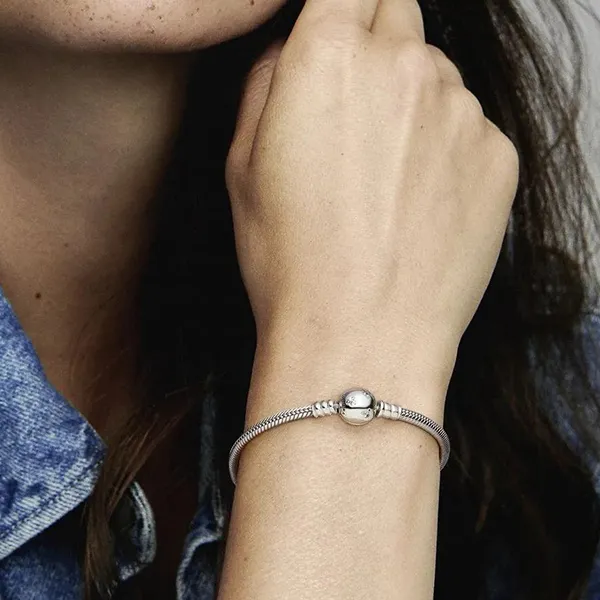 Vòng Đeo Tay Nữ Pandora Disney Mickey Bracelet 590731CZ Màu Bạc Size 19