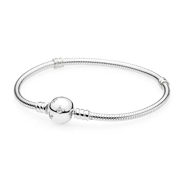 Vòng Đeo Tay Nữ Pandora Disney Mickey Bracelet 590731CZ Màu Bạc Size 19