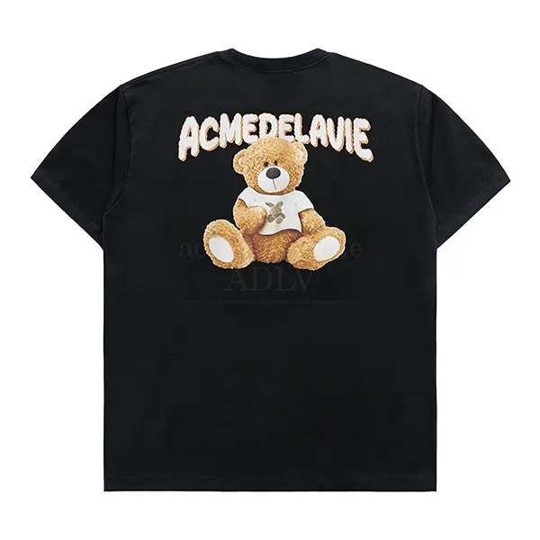 Áo Phông Acmé De La Vie ADLV Rabbit Bear ADLV-24SS-SSARTB-BLK Tshirt Màu Đen - 1