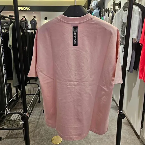 Áo Phông Lifework Hooped Dog Tee LW242TS077 Màu Hồng