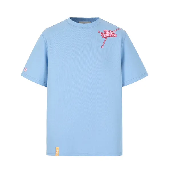 Áo Phông Nữ 13 De Marzo Constellation Series T-Shirt Cancer Màu Xanh Da Trời