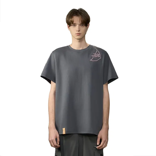 Áo Phông Nữ 13 De Marzo Constellation Series T-Shirt Capricorn Màu Xám Đậm