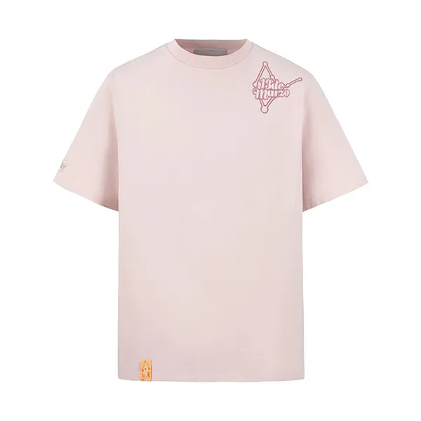 Áo Phông Nữ 13 De Marzo Constellation Series T-Shirt Virgo Màu Hồng - Thời trang - Vua Hàng Hiệu