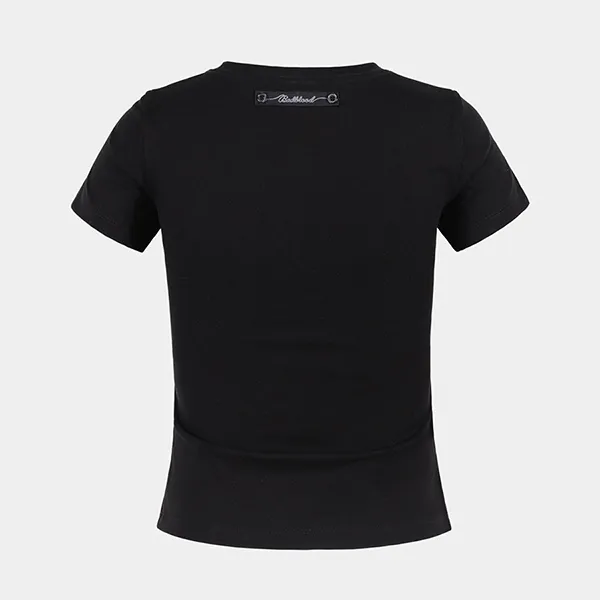 Áo Phông Nữ Badblood Oval Logo W-Tee24-028 Tshirt Màu Đen - Thời trang - Vua Hàng Hiệu