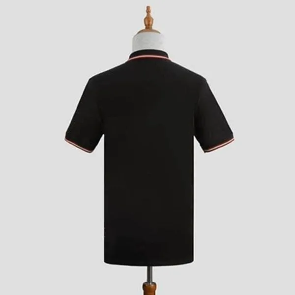 Áo Polo Nam Bally 603842 Viền Cổ Thêu Chữ Trên Túi Màu Đen Size XS - Thời trang - Vua Hàng Hiệu