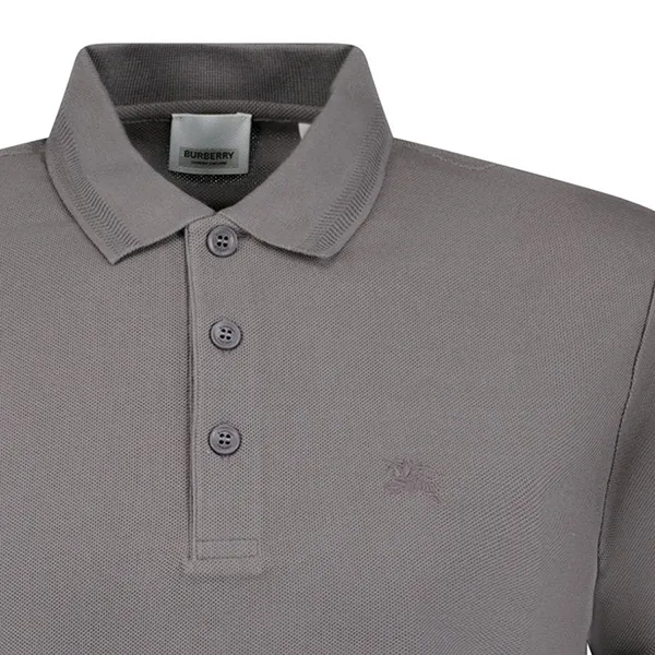 Áo Polo Nam Burberry Eddie Shirt Grey 8078091 Màu Xám Size XS - 4