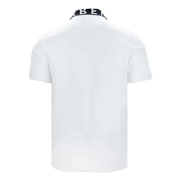 Áo Polo Nam Burberry White Polo Shirt 8067537 Màu Trắng Size S - 3