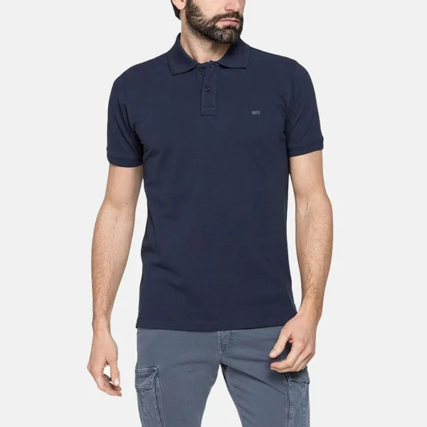 Áo Polo Nam Carrera Jeans Cotton T819B075AL_687 Màu Xanh Đậm Size M - Thời trang - Vua Hàng Hiệu