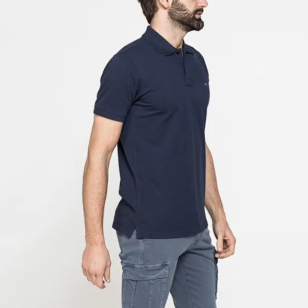 Áo Polo Nam Carrera Jeans Cotton T819B075AL_687 Màu Xanh Đậm Size M - Thời trang - Vua Hàng Hiệu