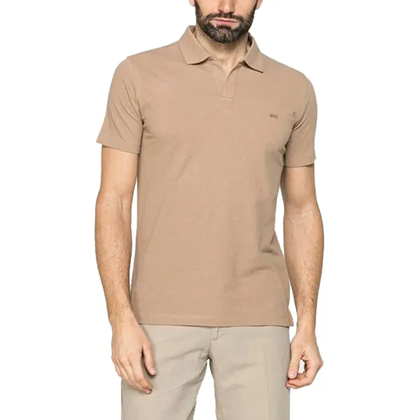 Áo Polo Nam Carrera Jeans Cotton T824A0077A_175 Màu Vàng Cát Size M