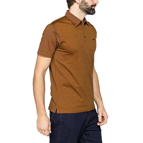 Áo Polo Nam Carrera Jeans Cotton T824R0047A_00D Màu Nâu Size M