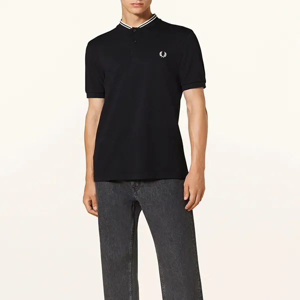 Áo Polo Nam Fred Perry Polo Shirt M4526 Màu Đen Size S - Thời trang - Vua Hàng Hiệu