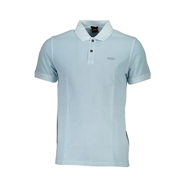 Áo Polo Nam Hugo Boss Cotton Polo Shirt 50468576PRIME_AZ487 Màu Xanh Blue Size S