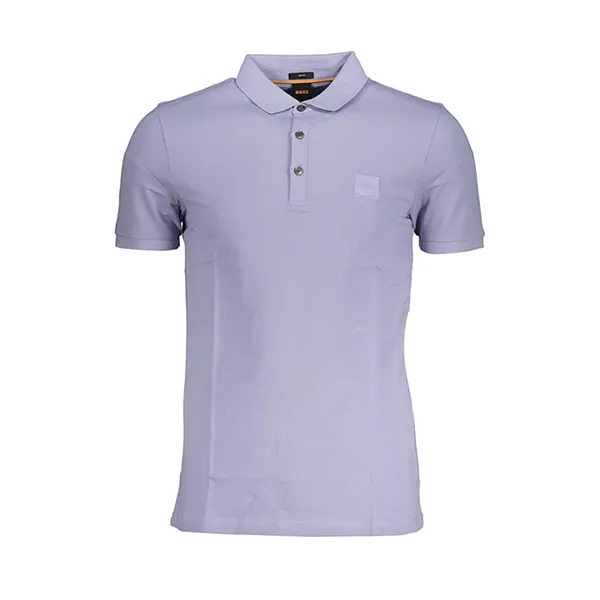Áo Polo Nam Hugo Boss Shirt 50472668PASSENGER_VI538 Màu Tím Violet Size M - Thời trang - Vua Hàng Hiệu
