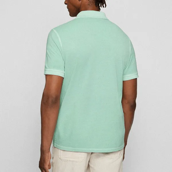 Áo Polo Nam Hugo Boss Slim Fit Prime Polo In Pastel Green Màu Xanh Ngọc Size S - Thời trang - Vua Hàng Hiệu