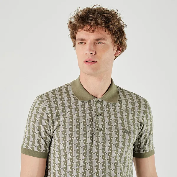 Áo Polo Nam Lacoste Men's Shirt PH0248.48H Màu Xanh Rêu