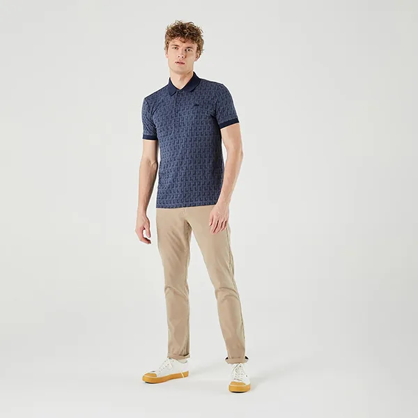 Áo Polo Nam Lacoste Regular Fit PH0228 28L Màu Xanh Navy Size 3 - Thời trang - Vua Hàng Hiệu