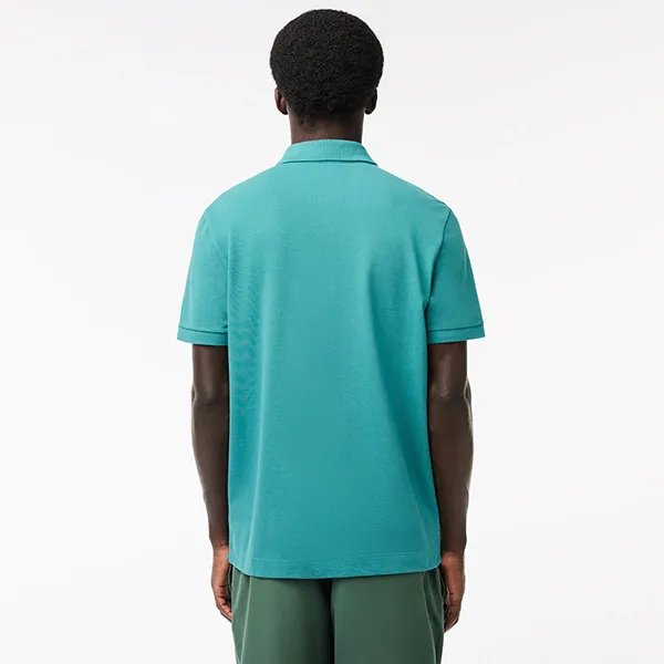 Áo Polo Nam Lacoste Smart Paris Cotton Piqué PH5522 - SI0 Màu Xanh Ngọc Size 3 - Thời trang - Vua Hàng Hiệu