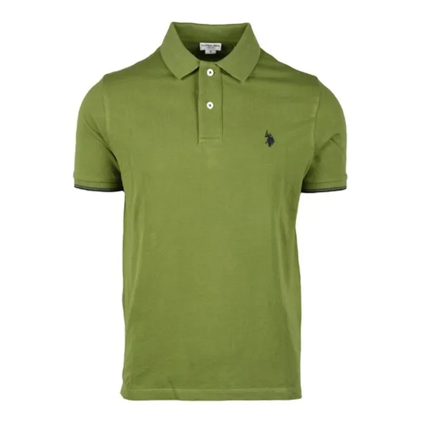 Áo Polo Nam U.S Polo Assn. Polo Shirt 357556-101-S Màu Xanh Lá Size S - Thời trang - Vua Hàng Hiệu
