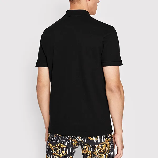 Áo Polo Nam Versace Jeans Couture Vemblem 73GAGP03 Nero Regular Fit Màu Đen Size S - Thời trang - Vua Hàng Hiệu