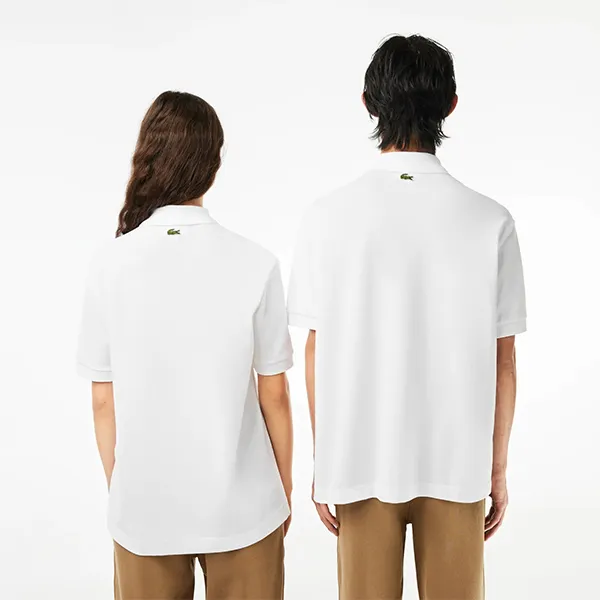 Áo Polo Unisex Lacoste L.12.12 Original Loose PH3922 001 Màu Trắng Size XS