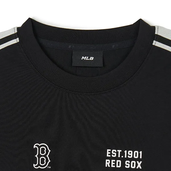 Áo Thun MLB Sports Varsity Track Short Sleeve T-Shirt Boston Red Sox 3ATSV2143-43BKS Màu Đen - Thời trang - Vua Hàng Hiệu