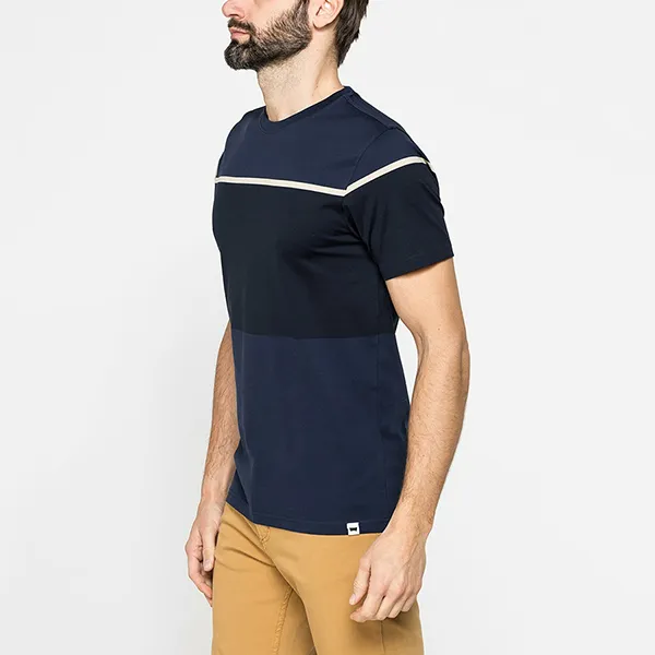 Áo Thun Nam Carrera Jeans Cotton TShirt T801R0041X_G16 Màu Xanh Đậm Size L