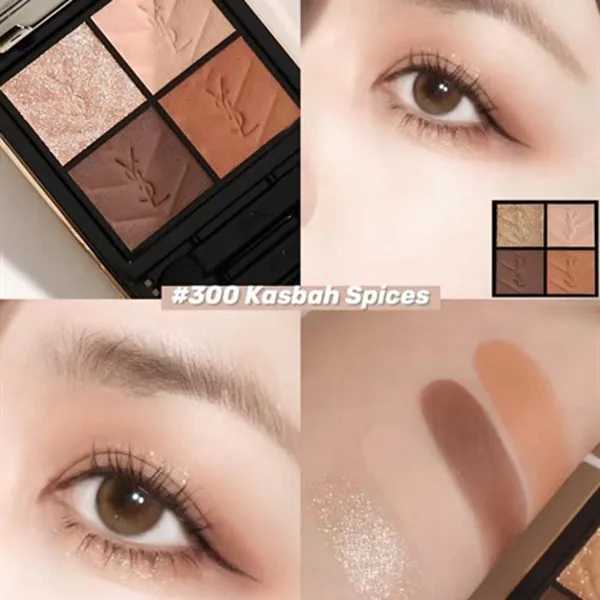 Bảng Phấn Mắt Yves Saint Laurent YSL Couture Mini Clutch Eyeshadow Palette Màu 300 Kasbah Spices, 10g - 5
