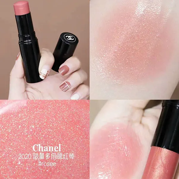 Bắt Sáng Dạng Thỏi Chanel Baume Essentiel Rosée 8g - 3