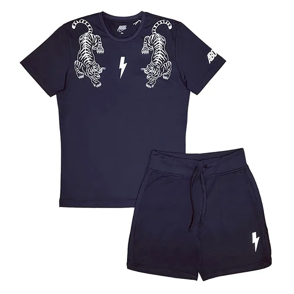 Bộ Quần Áo Cộc Tay Nam Hydrogen About Spring Tech Special Tigers Crew Màu Xanh Đen Size XS - Thời trang - Vua Hàng Hiệu