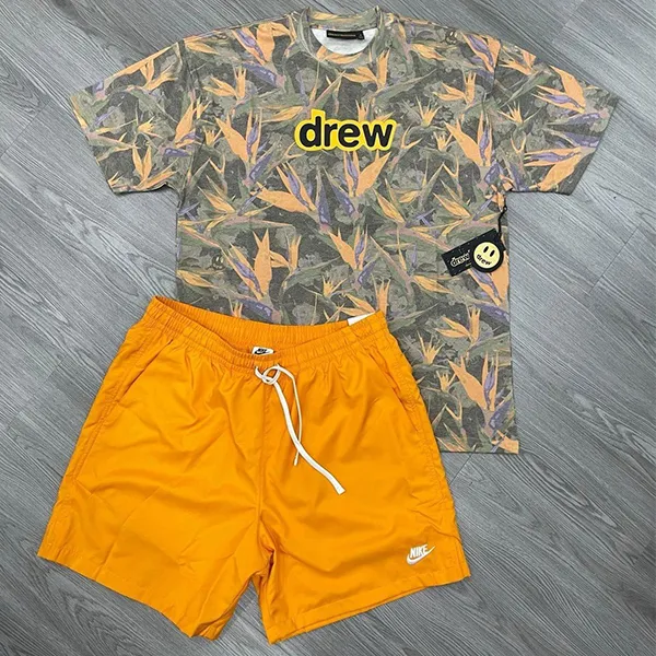 Bộ Quần Áo Cộc Tay Nam Nike x Drew House Secret Camo Phối Màu Size S - Thời trang - Vua Hàng Hiệu