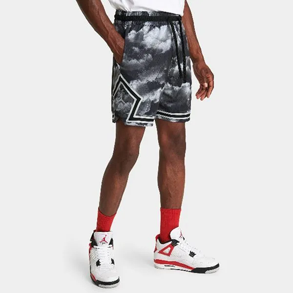 Bộ Thể Thao Nam Nike Jordan Essentials Màu Trắng Đen Size L - 4