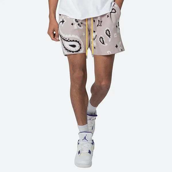 Bộ Quần Áo Cộc Tay Nam Nike Jordan x MNML Màu Trắng Ghi Size M