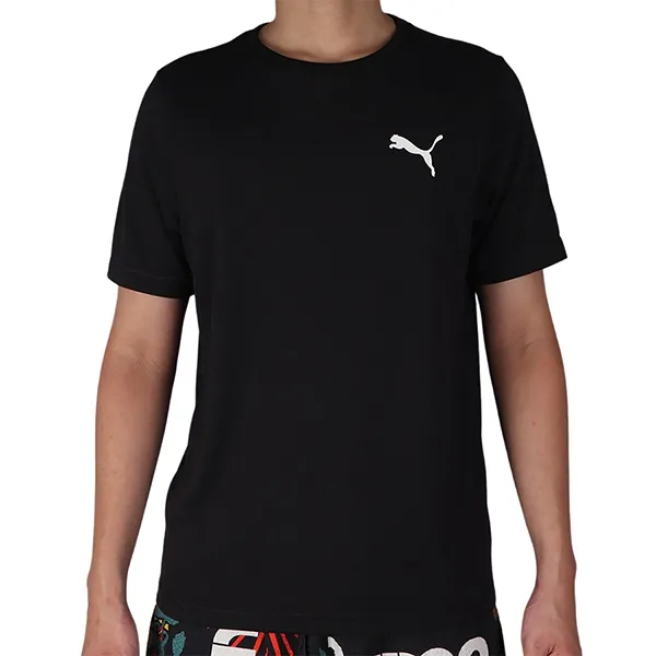 Bộ Quần Áo Cộc Tay Nam Puma Active One Point Functional 588866+588885 Màu Đen Size S - Thời trang - Vua Hàng Hiệu
