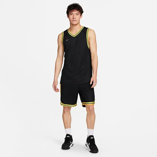 Bộ Quần Áo Nam Nike DNA Men's Dri-FIT Basketball Jersey Màu Đen Size S