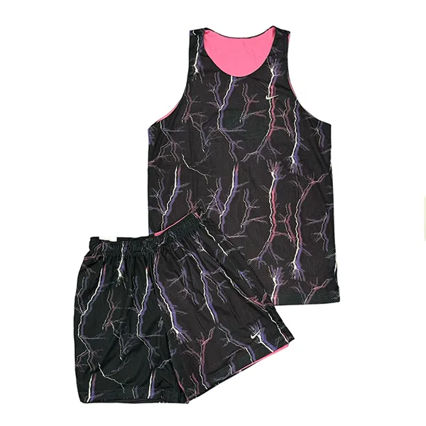 Bộ Quần Áo Nam Nike Hai Mặt Màu Hồng/Đen Size S - Thời trang - Vua Hàng Hiệu