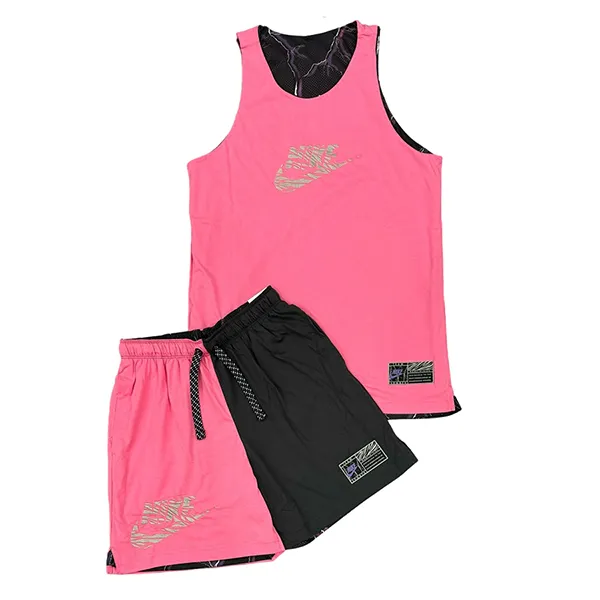 Bộ Quần Áo Nam Nike Hai Mặt Màu Hồng/Đen Size S - Thời trang - Vua Hàng Hiệu