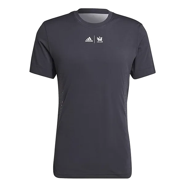 Bộ Thể Thao Nam Adidas Graphic New York Carbon Tennis Màu Đen Size S