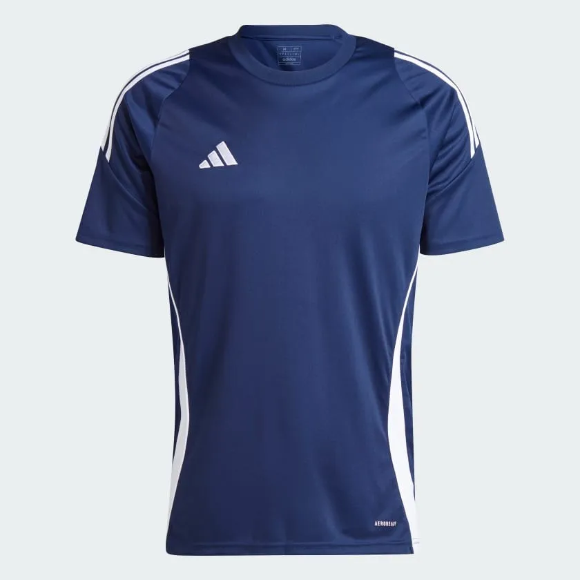 Bộ Quần Áo Cộc Tay Nam Adidas Tiro 24 Jersey IS1018/IR9377 Màu Xanh Navy Size L