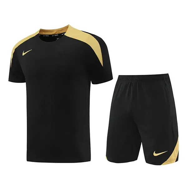 Bộ Thể Thao Nam Nike Dri-Fit Soccer Top Football Màu Đen Size S - 2