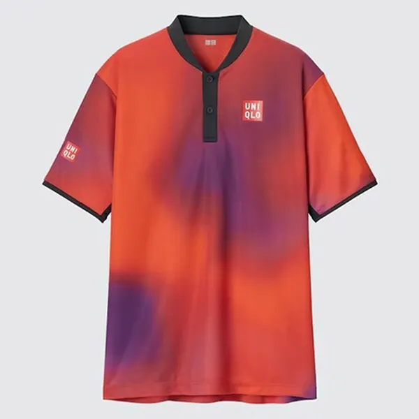 Bộ Thể Thao Nam Uniqlo Tennis Kei Nishikori Màu Đỏ Đen Size XL - Thời trang - Vua Hàng Hiệu