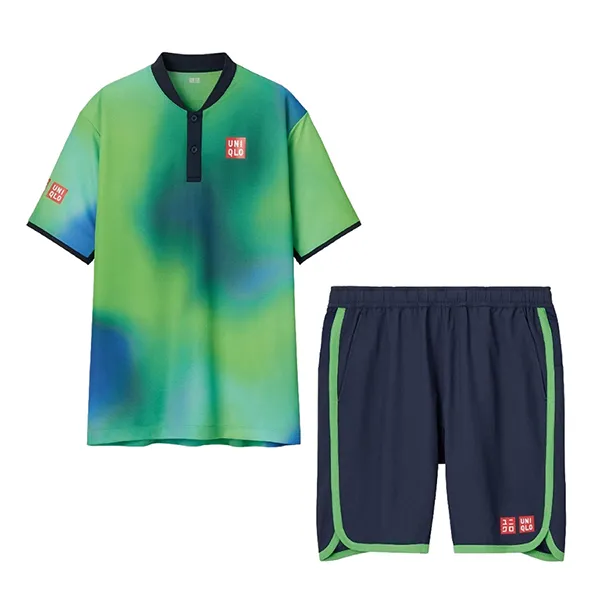 Bộ Thể Thao Nam Uniqlo Tennis Kei Nishikori Màu Xanh Size S - Thời trang - Vua Hàng Hiệu