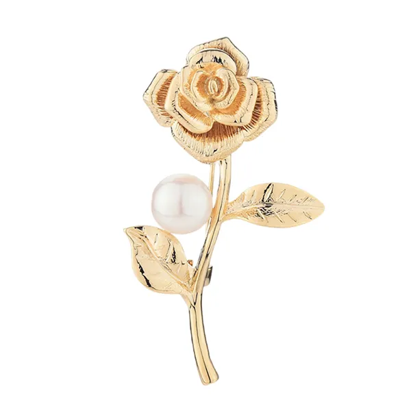 Cài Áo Nữ Meri Golden Rosebud BR714 Màu Vàng Gold - Phụ kiện - Vua Hàng Hiệu