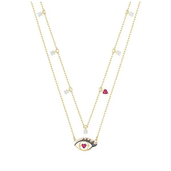 Dây Chuyền Nữ Swarovski New Love Necklace 5483979 Màu Vàng Gold - Trang sức - Vua Hàng Hiệu