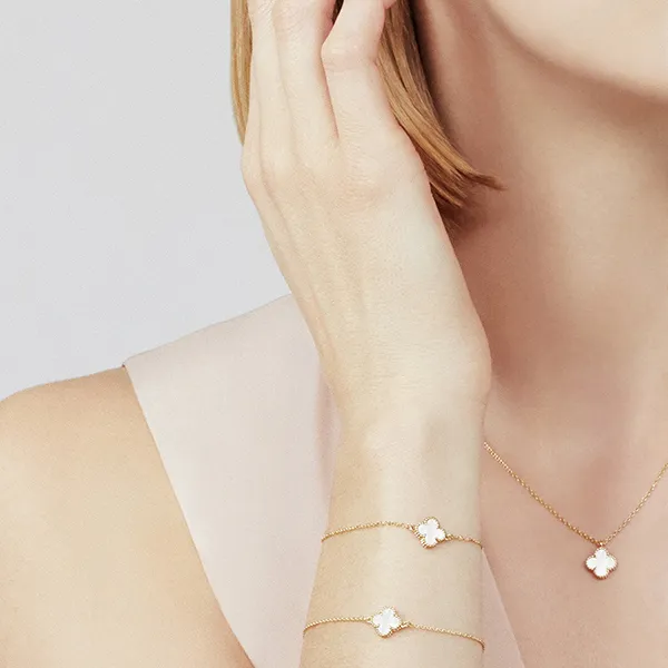 Dây Chuyền Nữ Van Cleef & Arpels Sweet Alhambra Pendant VCARF69100 Màu Vàng - Trang sức - Vua Hàng Hiệu