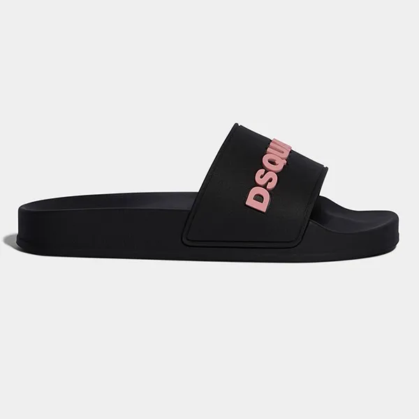 Dép DSquared2 Logo Slides FFW001717205013M591 Màu Đen Size 39 - Dép - Vua Hàng Hiệu