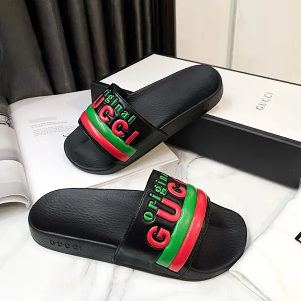 Dép Nam Gucci Original Sandal Màu Đen Size 6 - Dép - Vua Hàng Hiệu